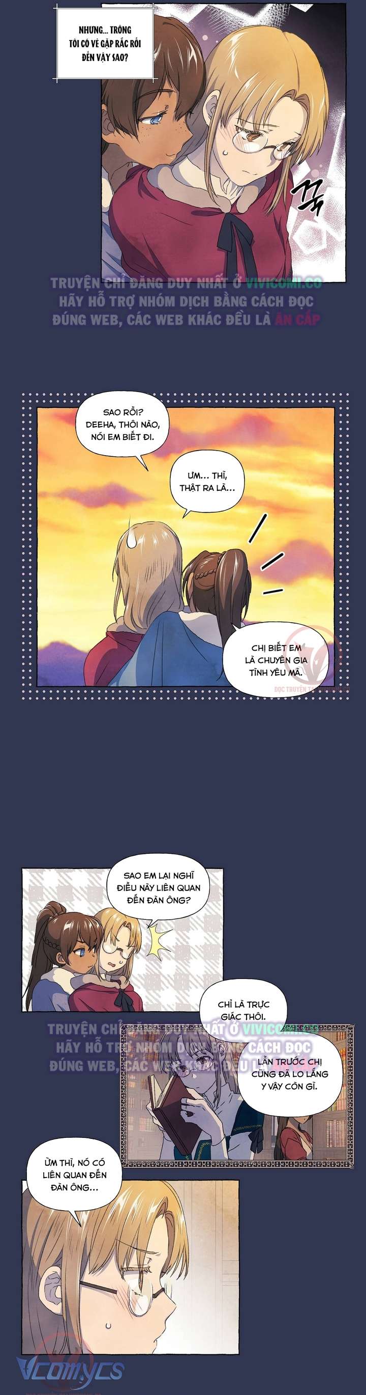 [18+] Chàng Sói Ngốc Và Nàng Thủ Thư Chapter 19 - Trang 3