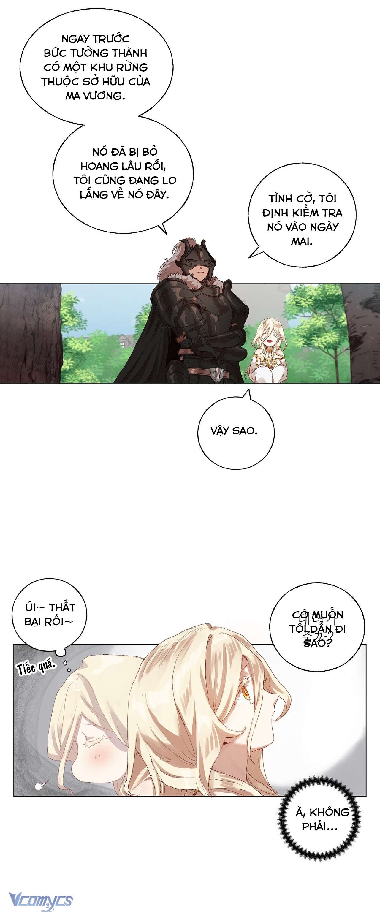 Cách một thánh nữ sa ngã sống cùng quỷ dữ Chap 19 - Next 