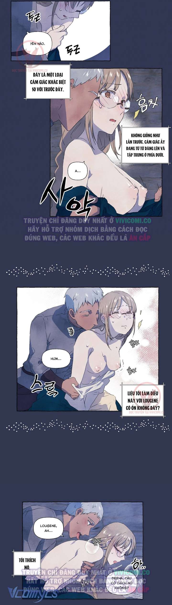 [18+] Chàng Sói Ngốc Và Nàng Thủ Thư Chapter 7 - Trang 3