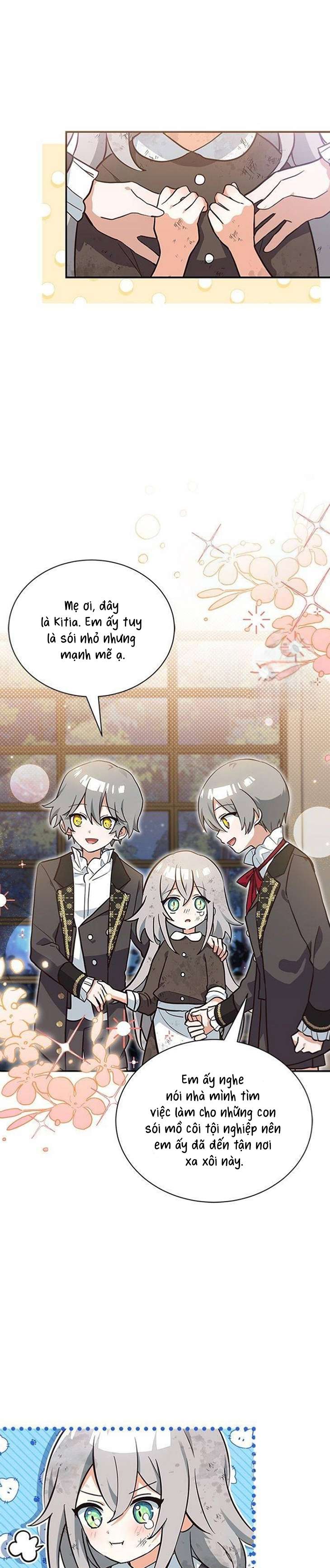 Mèo con được gia tộc sói nhận nuôi? Chapter 4 - Trang 3