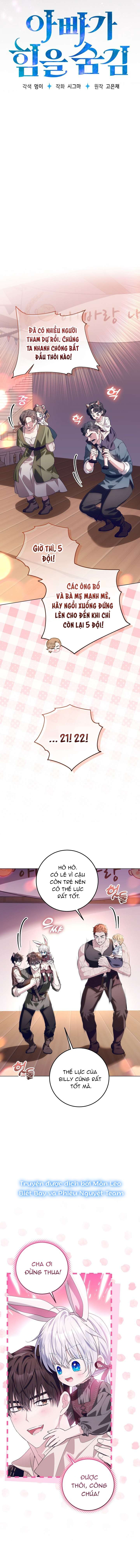 Người Cha Che Giấu Sức Mạnh Chapter 28 - Trang 4