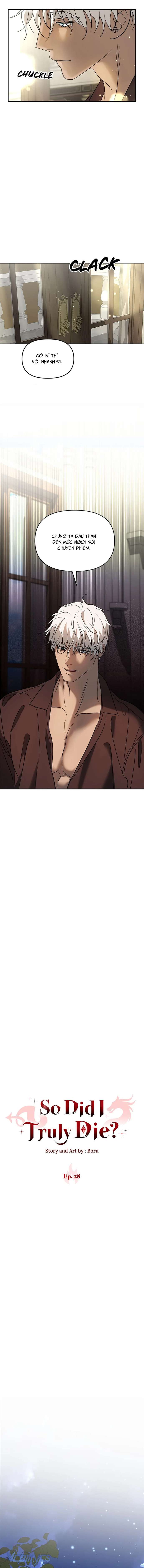Ta đã chết như thế nào Chap 28 - Next Chap 29