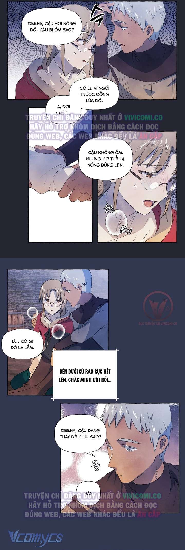 [18+] Chàng Sói Ngốc Và Nàng Thủ Thư Chapter 17 - Trang 3