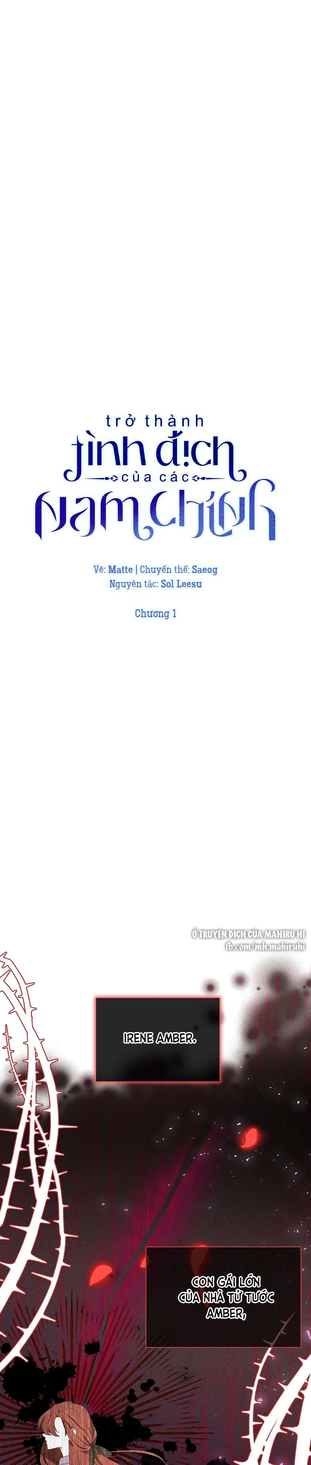 Trở Thành Tình Địch Của Các Nam Chính Chapter 1 - Trang 3