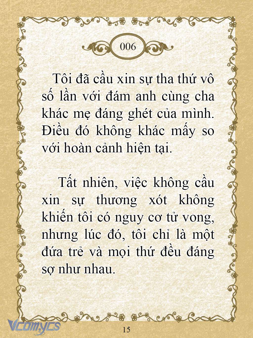 [Novel] Kẻ Phản Diện Được Định Phải Chết Chap 6 - Trang 2