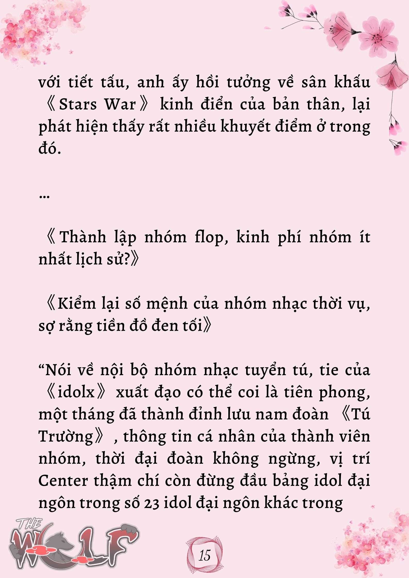 Xuyên Không Vào Nhóm Nhạc Nam 200 Người Chap 27 - Next Chap 28