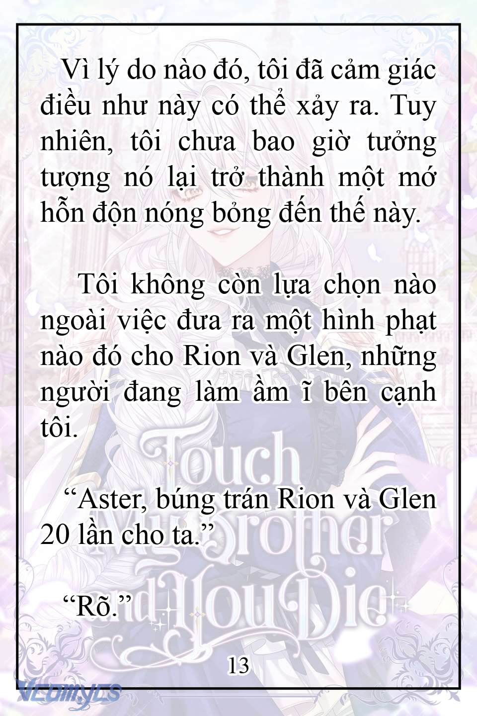 [Novel] Động Vào Em Trai Tôi Xem, Các Người Chết Chắc Chap 14 - Trang 2