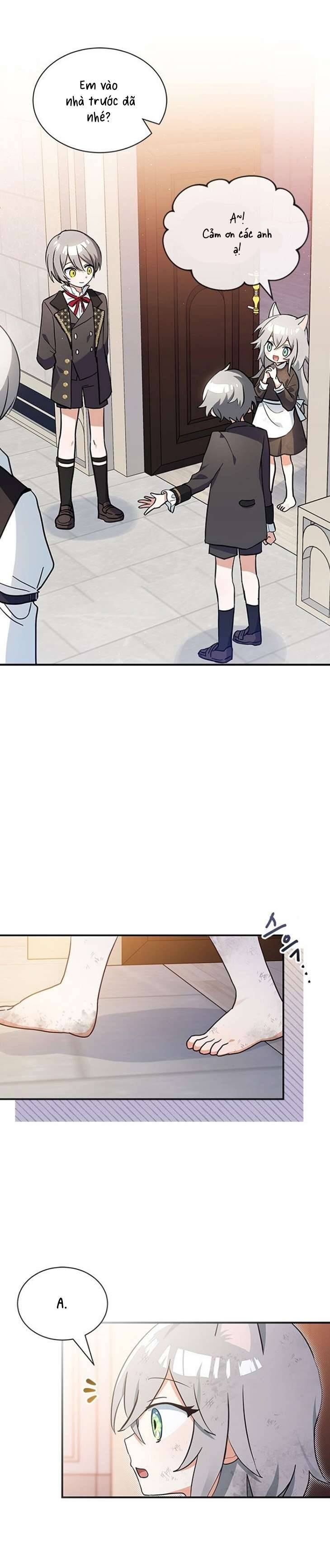 Mèo con được gia tộc sói nhận nuôi? Chapter 2 - Trang 3