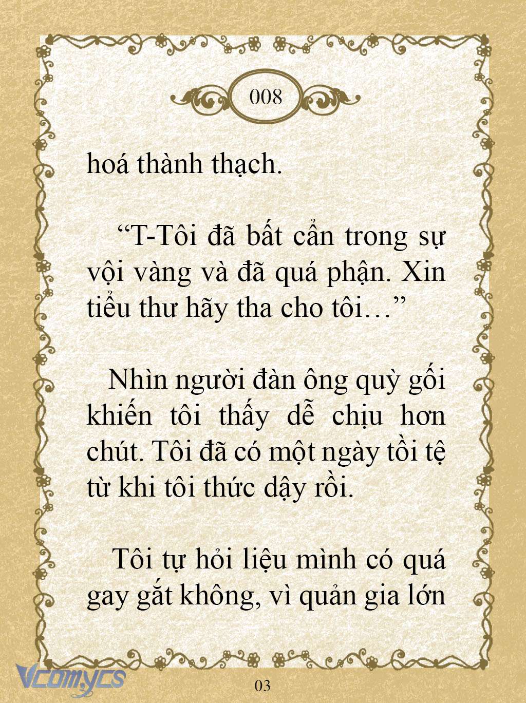 [Novel] Kẻ Phản Diện Được Định Phải Chết Chap 8 - Trang 2