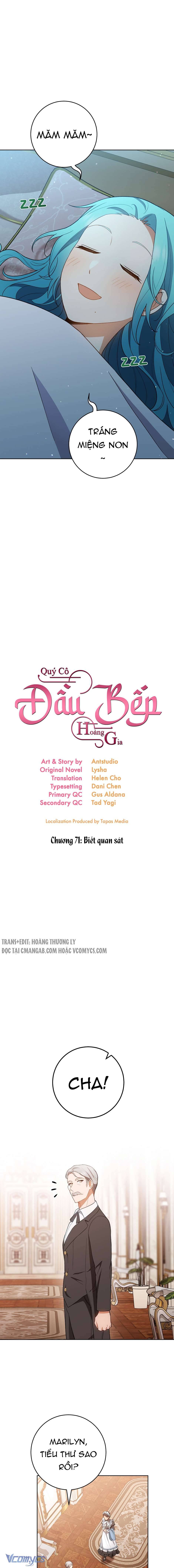 Quý Cô Đầu Bếp Hoàng Gia Chap 71 - Trang 2