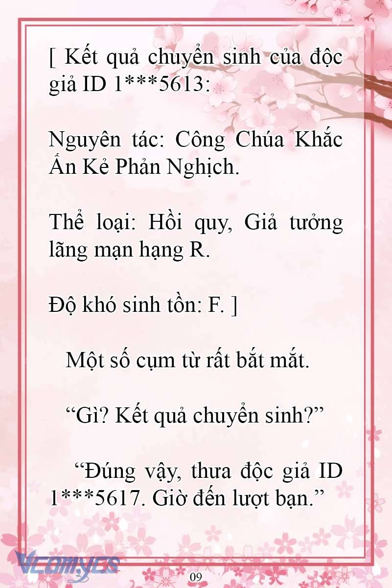 [Novel] Đặc Quyền Của Người Chuyển Sinh Chap 1 - Trang 2