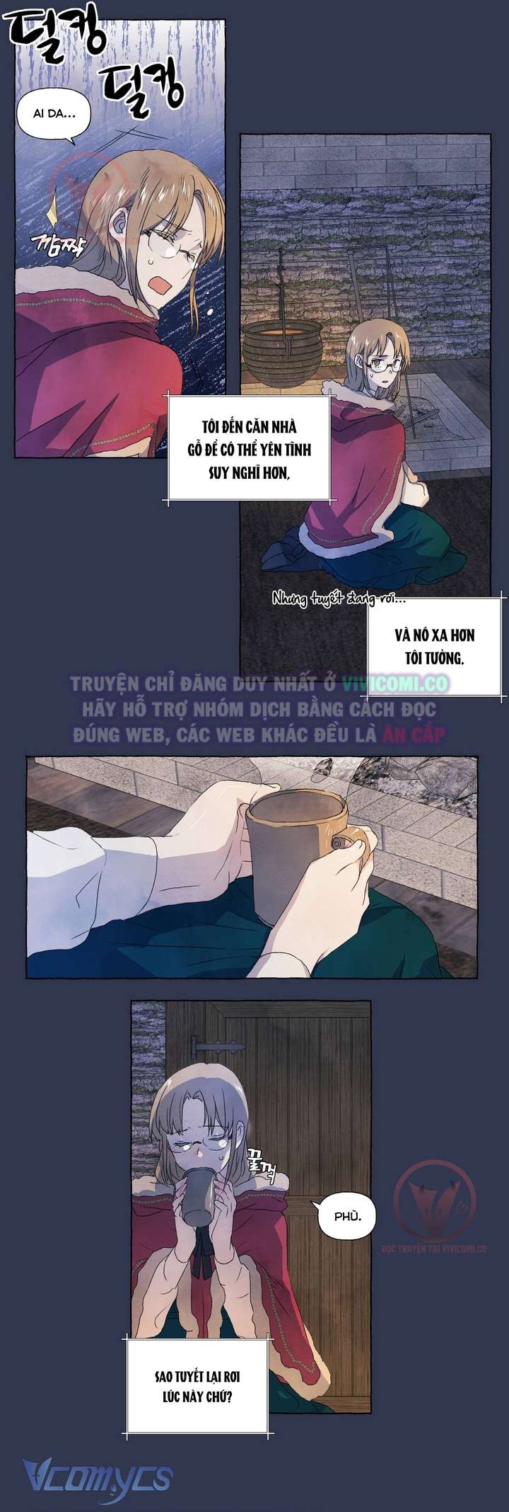 [18+] Chàng Sói Ngốc Và Nàng Thủ Thư Chapter 15 - Trang 3