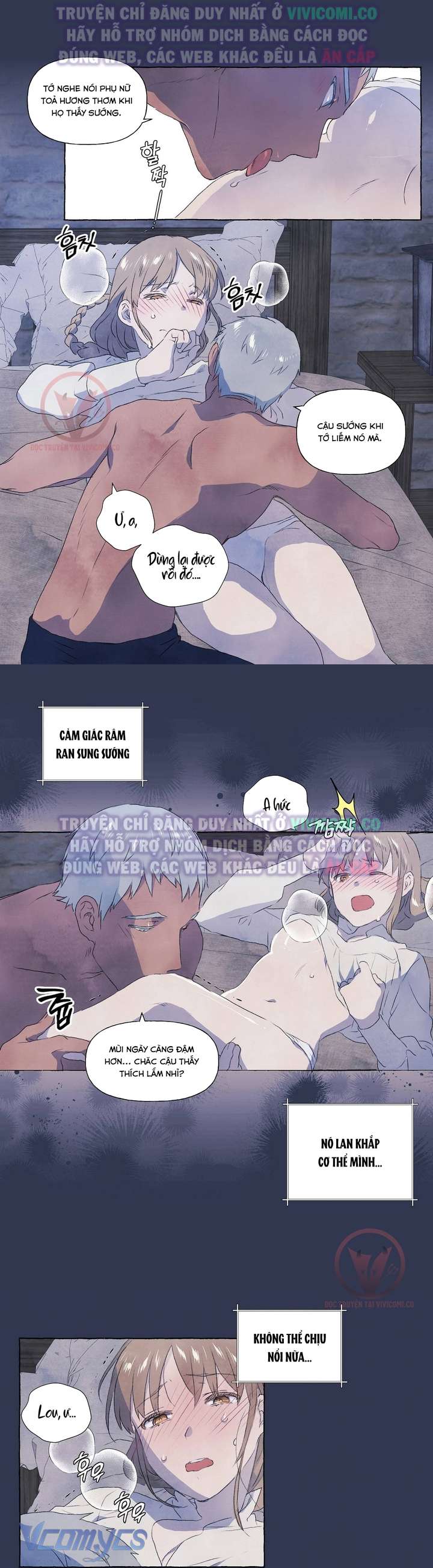 [18+] Chàng Sói Ngốc Và Nàng Thủ Thư Chapter 3 - Trang 3