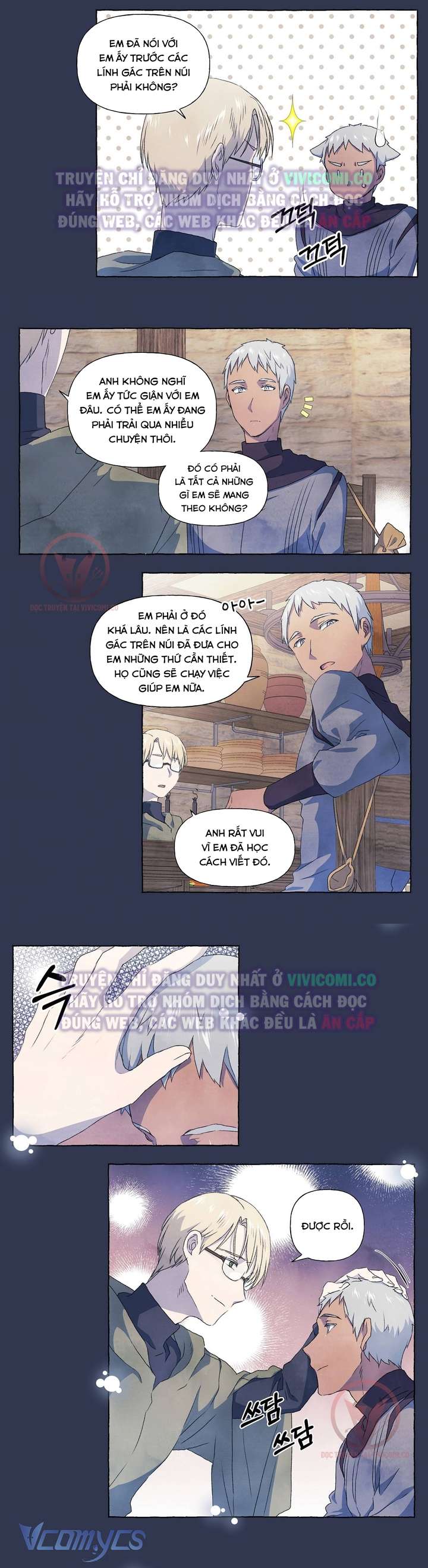 [18+] Chàng Sói Ngốc Và Nàng Thủ Thư Chapter 21 - Trang 3