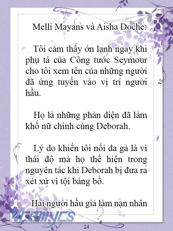 [Novel] Làm Ác Nữ Bộ Không Tốt Sao? Chap 25 - Trang 2