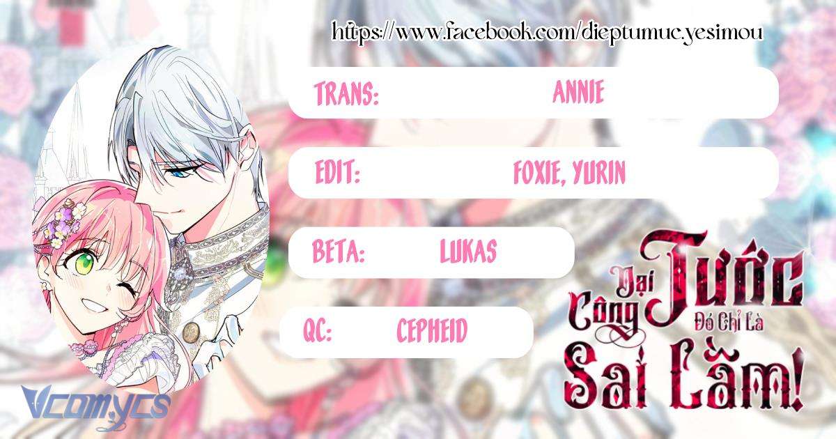 Đại Công Tước, Đó Chỉ Là Sai Lầm! Chapter 29 - Next Chapter 30