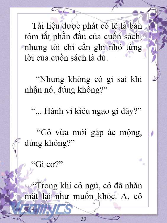 [Novel] Làm Ác Nữ Bộ Không Tốt Sao? Chap 19 - Trang 2