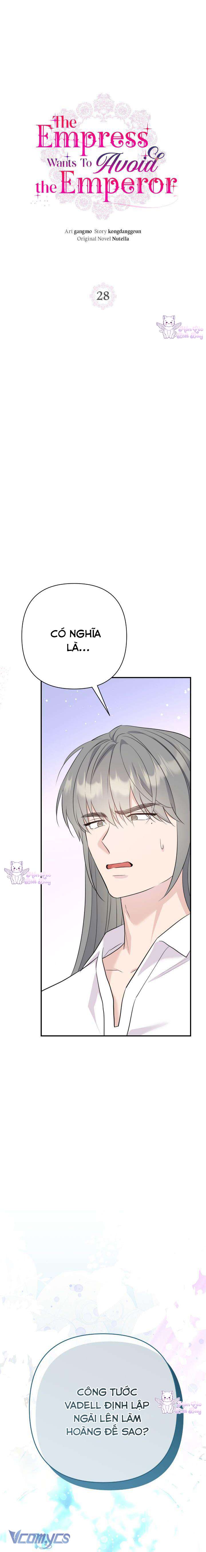 Tuy Là Hoàng Hậu, Nhưng Tôi Muốn Né Hoàng Đế Chapter 28 - Trang 4