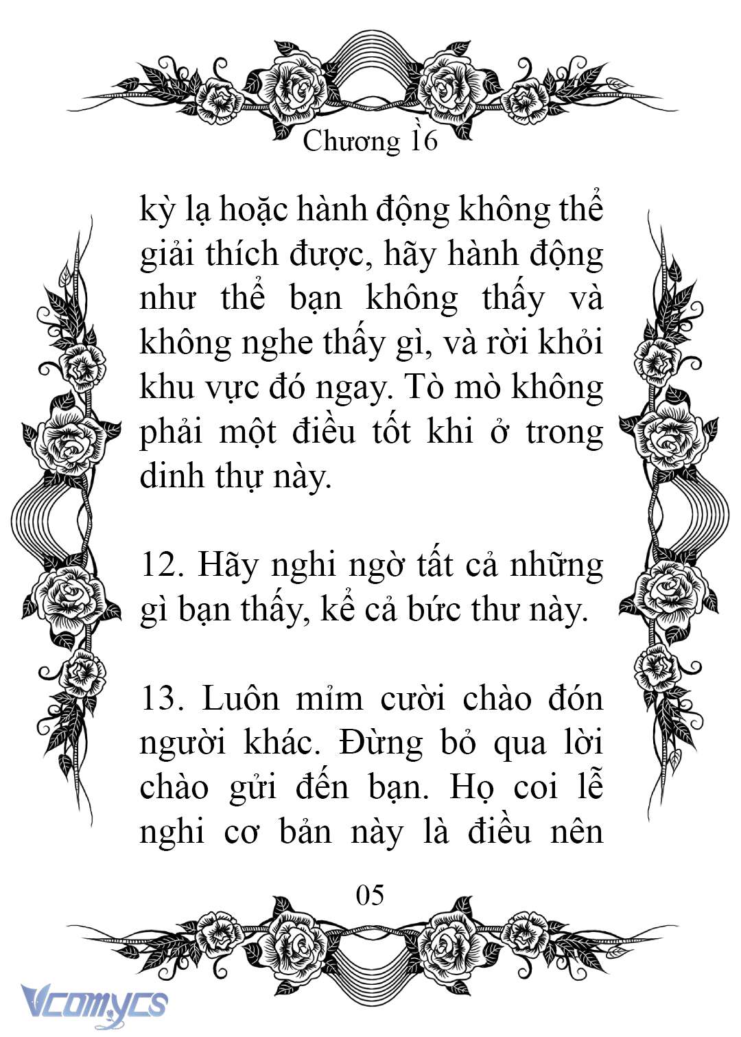 [Novel] Chào Mừng Đến Với Dinh Thự Hoa Hồng Chap 16 - Trang 2