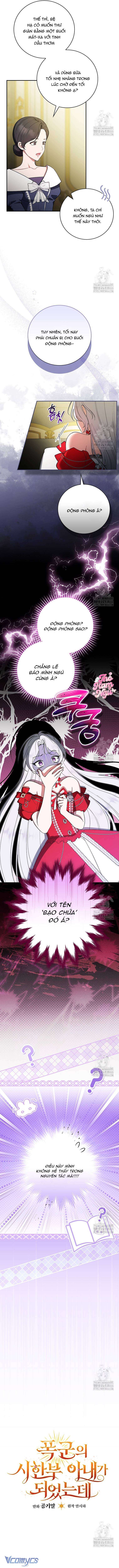 Tôi Trở Thành Người Vợ Đoản Mệnh Của Tên Bạo Chúa Chap 3 - Next Chap 4