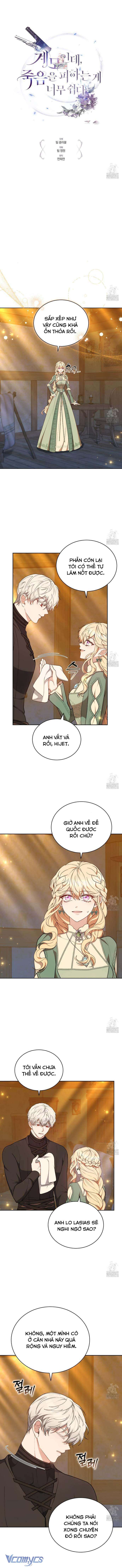 Dù Là Mẹ Kế Nhưng Tôi Thoát Khỏi Cái Chết Rất Dễ Dàng Chap 67 - Next Chap 68