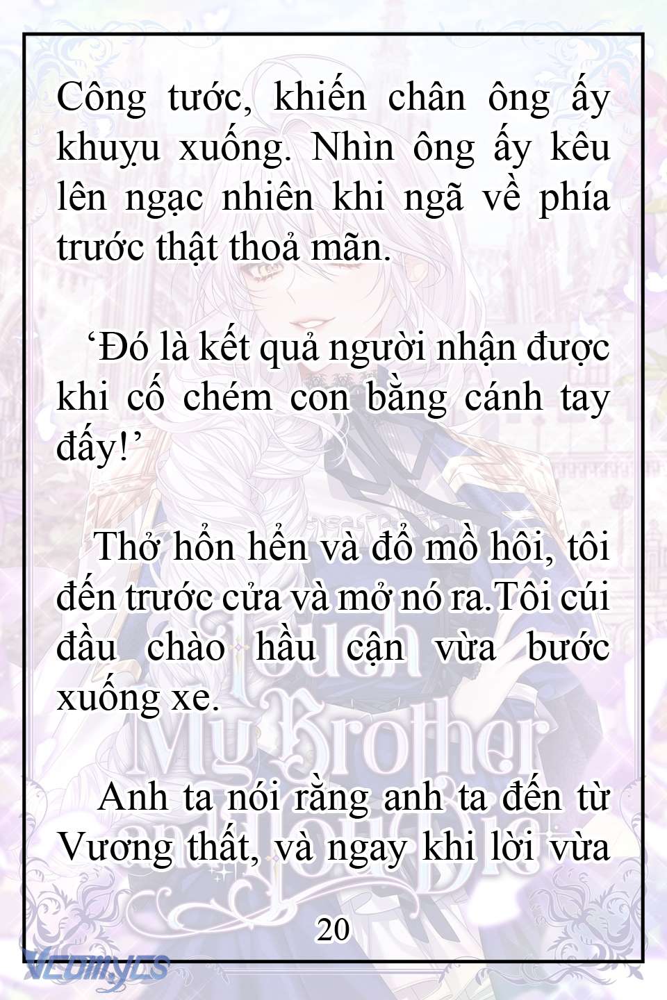 [Novel] Động Vào Em Trai Tôi Xem, Các Người Chết Chắc Chap 7 - Trang 2