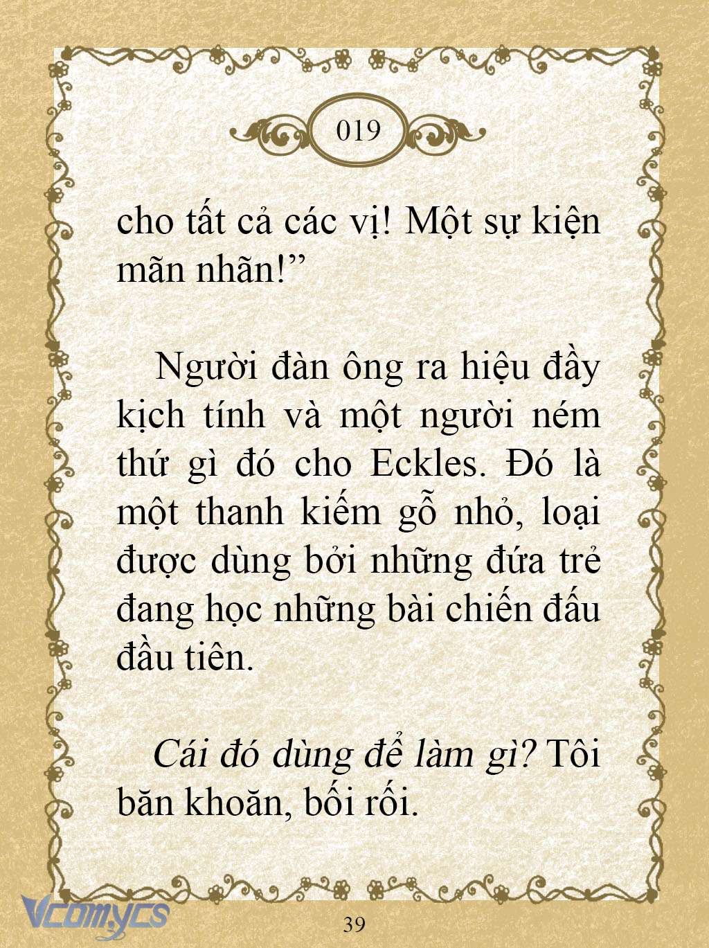 [Novel] Kẻ Phản Diện Được Định Phải Chết Chap 19 - Next Chap 20