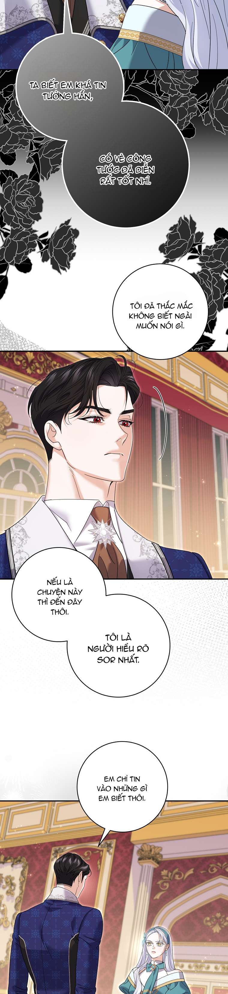 Vị Hôn Phu Phản Diện Cản Trở Con Đường Hoa Của Tôi Chapter 38 - Trang 4