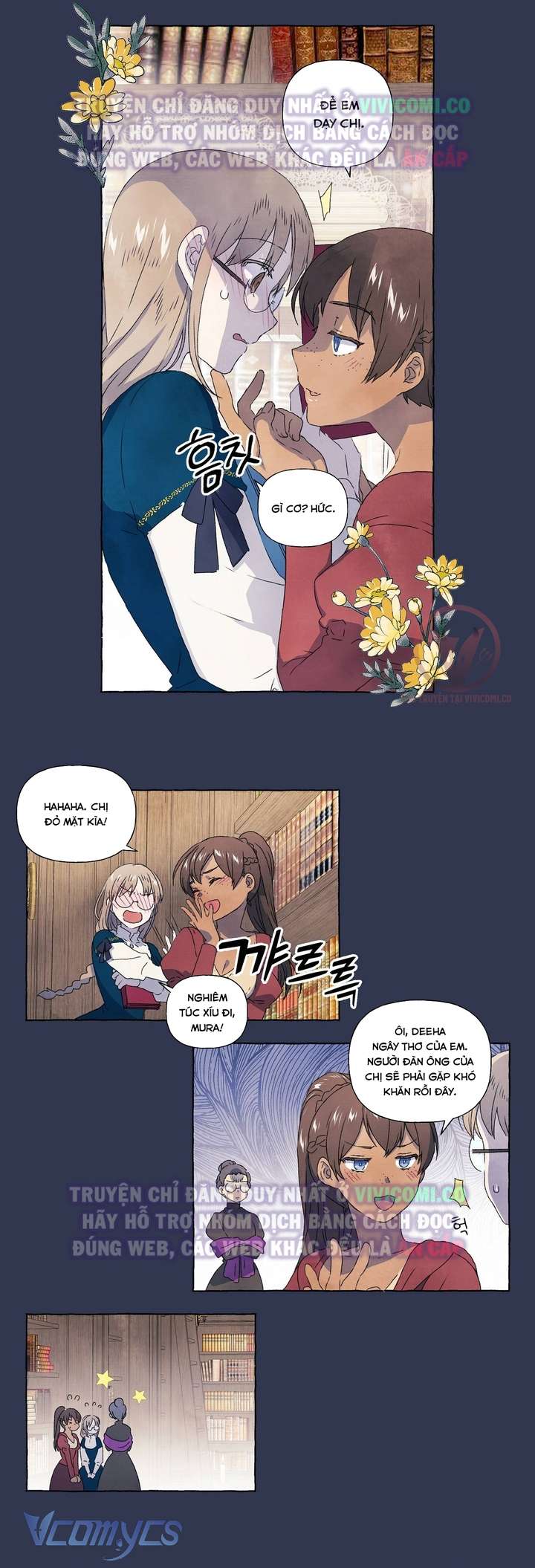 [18+] Chàng Sói Ngốc Và Nàng Thủ Thư Chapter 9 - Trang 3
