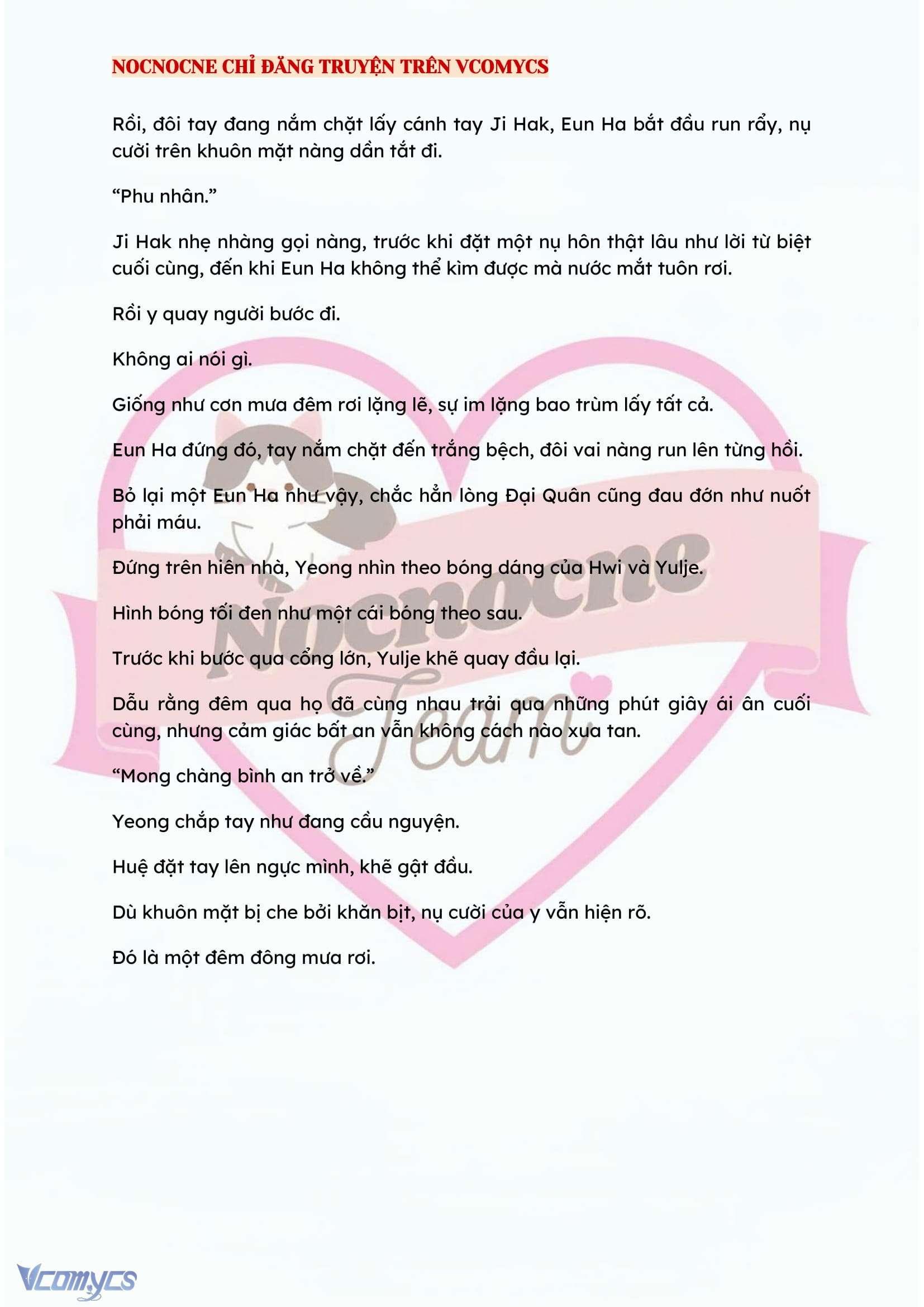 [FULL] [NOVEL] ĐÊM HỖN LOẠN Chap 140 - Next Chap 141