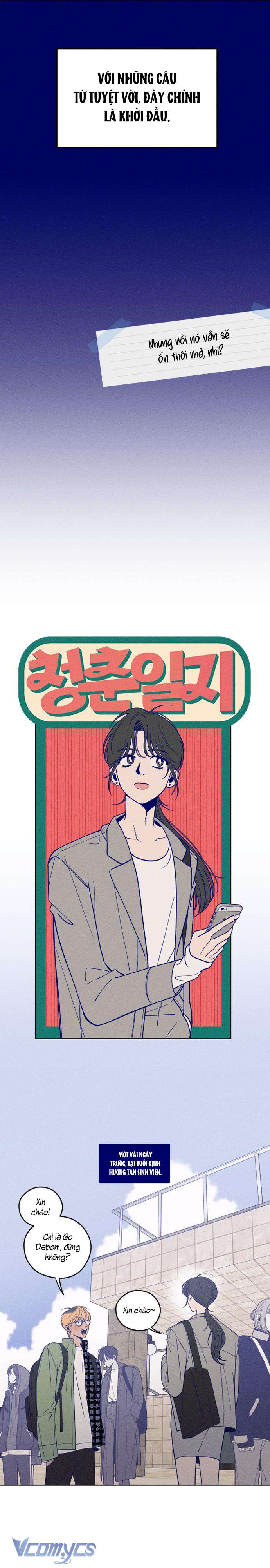 Nhật Kí Tuổi Thanh Xuân Chap 1 - Trang 2