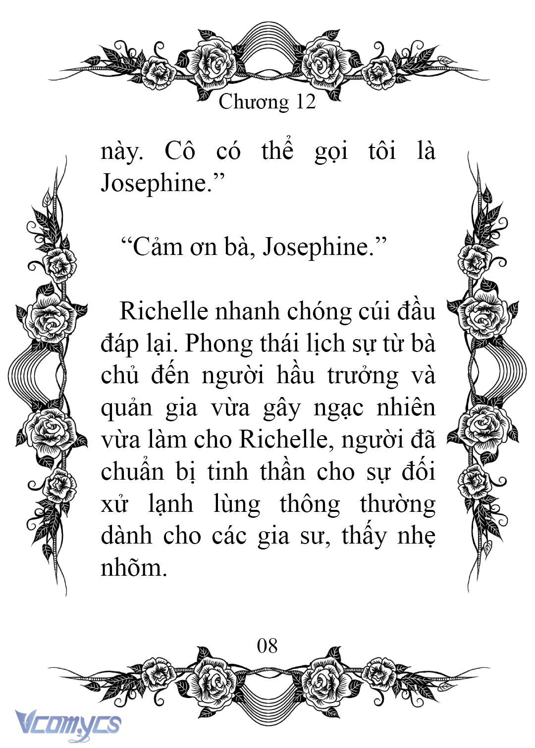 [Novel] Chào Mừng Đến Với Dinh Thự Hoa Hồng Chap 12 - Trang 2