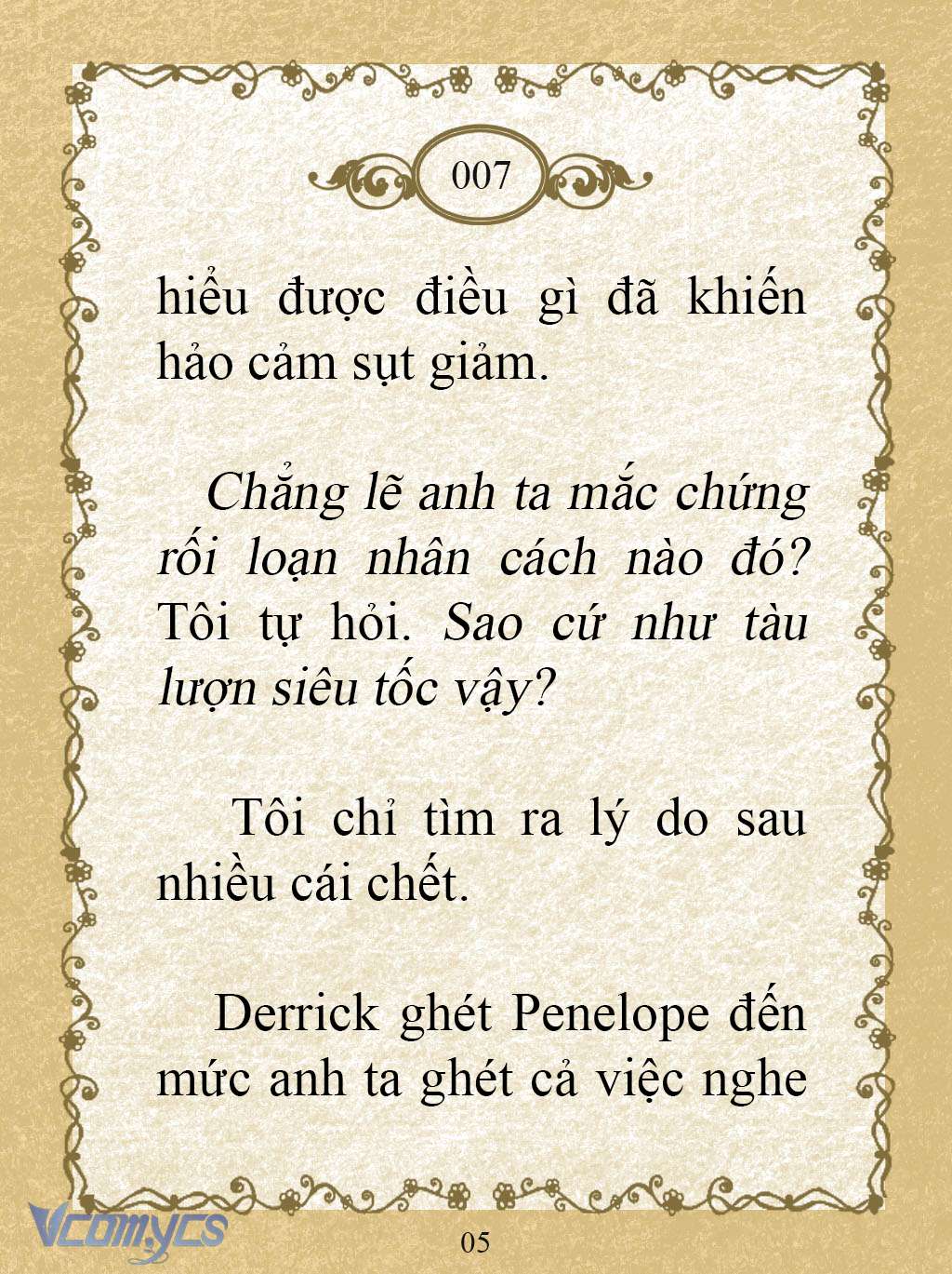 [Novel] Kẻ Phản Diện Được Định Phải Chết Chap 7 - Trang 2