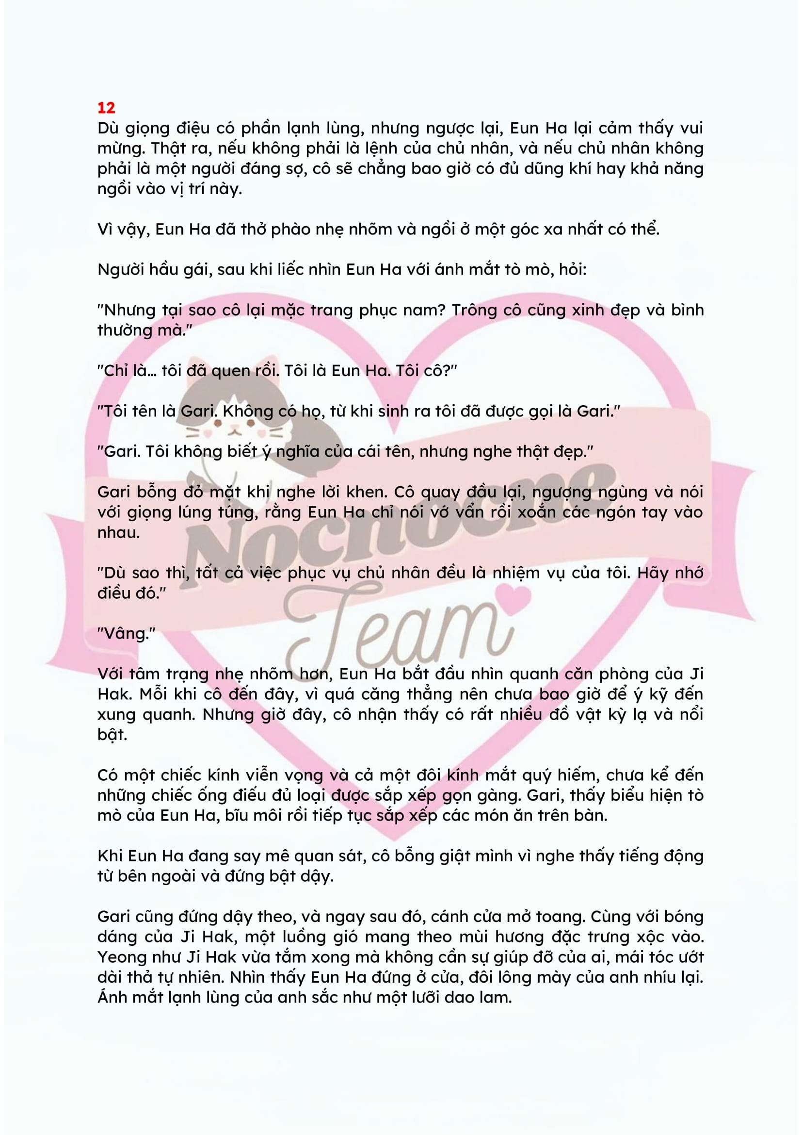 [NOVEL] ĐÊM HỖN LOẠN Chap 12 - Next Chap 13