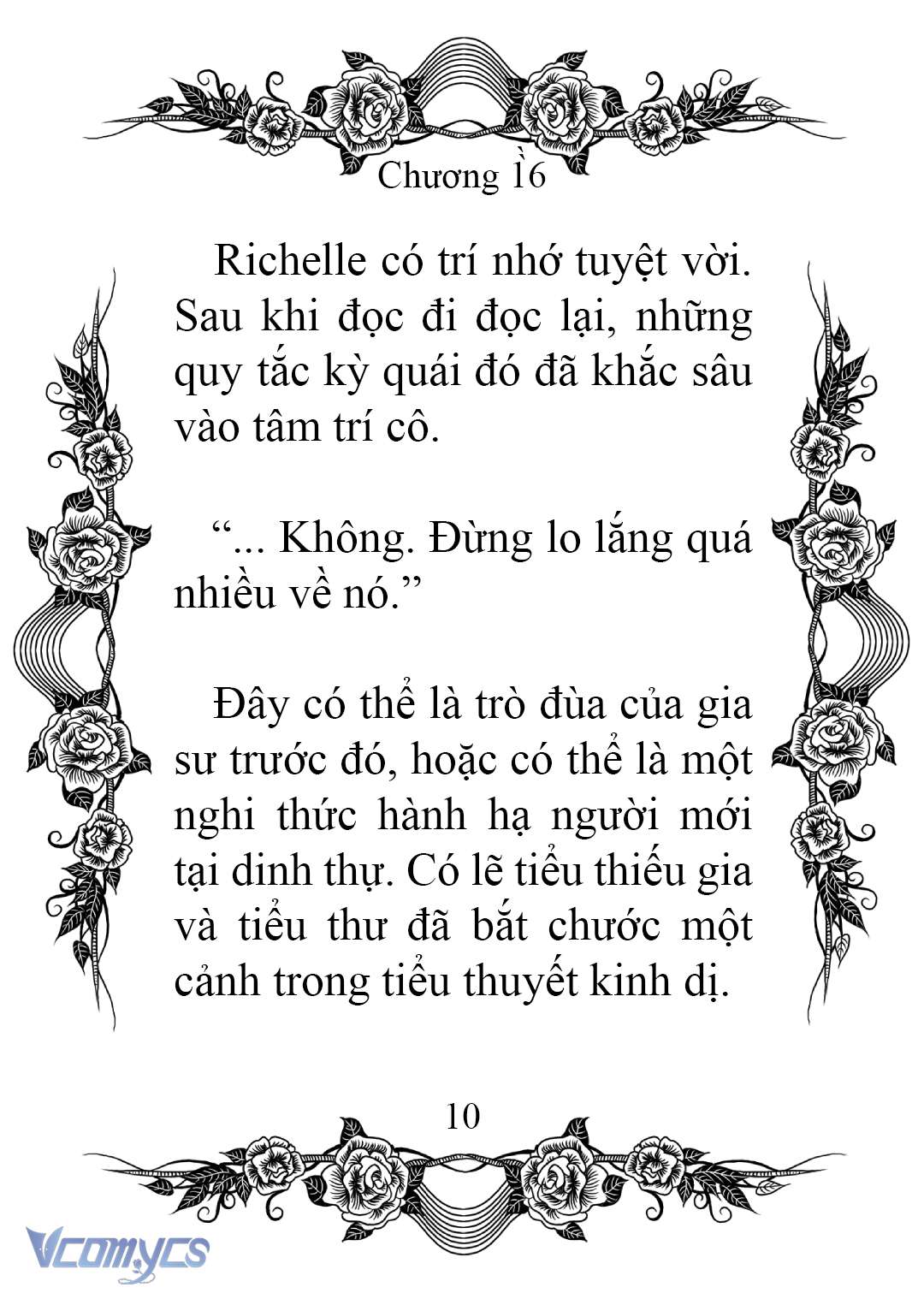 [Novel] Chào Mừng Đến Với Dinh Thự Hoa Hồng Chap 16 - Trang 2