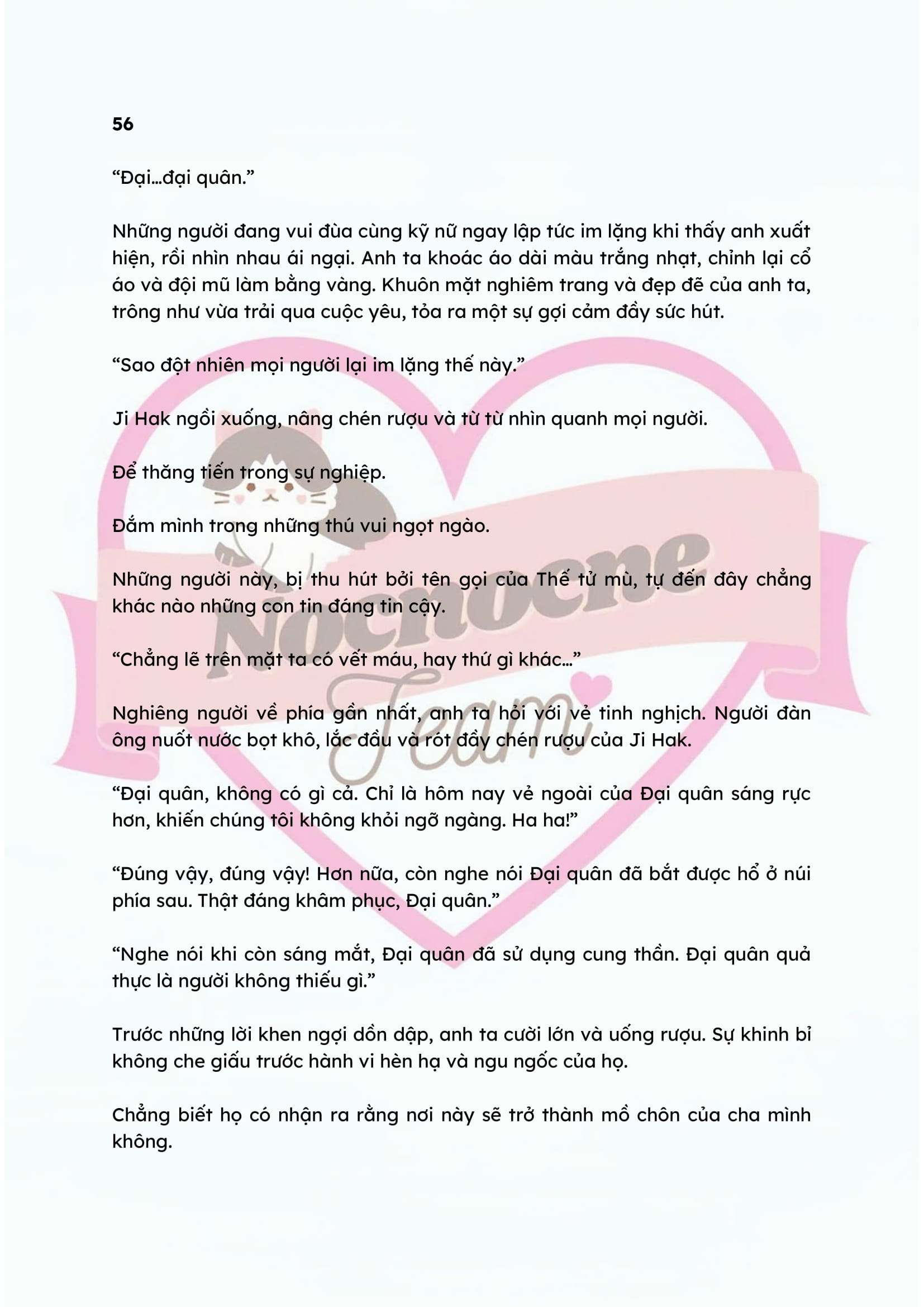 [NOVEL] ĐÊM HỖN LOẠN Chap 56 - Next Chap 57
