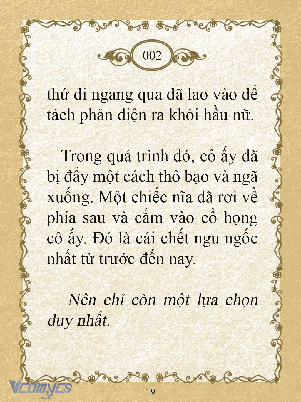 [Novel] Kẻ Phản Diện Được Định Phải Chết Chap 2 - Next Chap 3