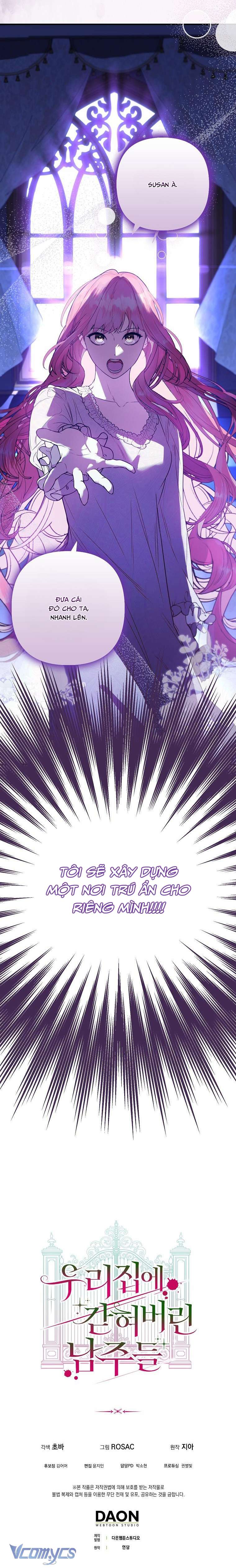 Các Nam Chính Bị Mắc Kẹt Trong Nhà Tôi Chap 1 - Trang 3