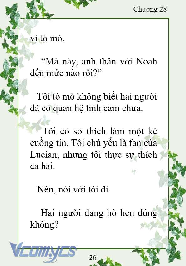 [Novel] Trở Thành Em Gái Của Nam Chính Tiểu Thuyết Đam Mỹ Chap 28 - Trang 2