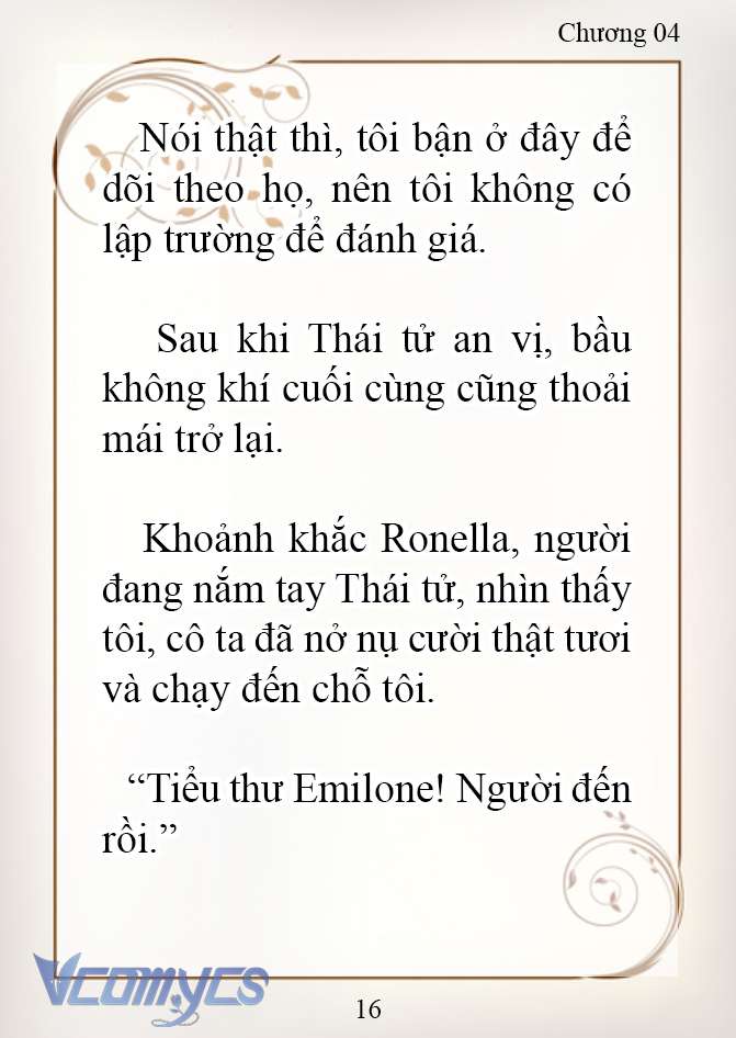 [Novel] Mê Lộ Của Emilone Chap 4 - Trang 2