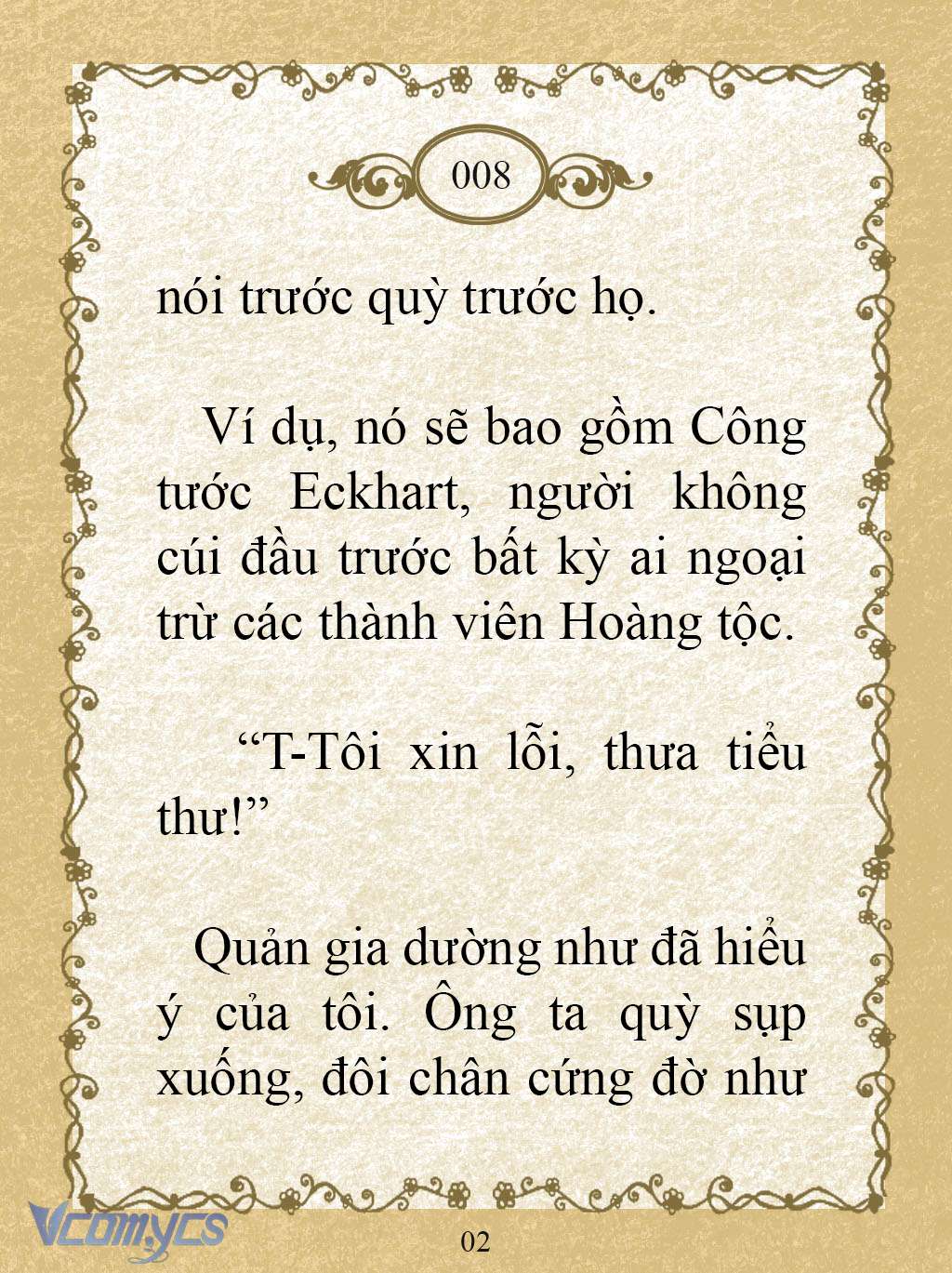 [Novel] Kẻ Phản Diện Được Định Phải Chết Chap 8 - Trang 2