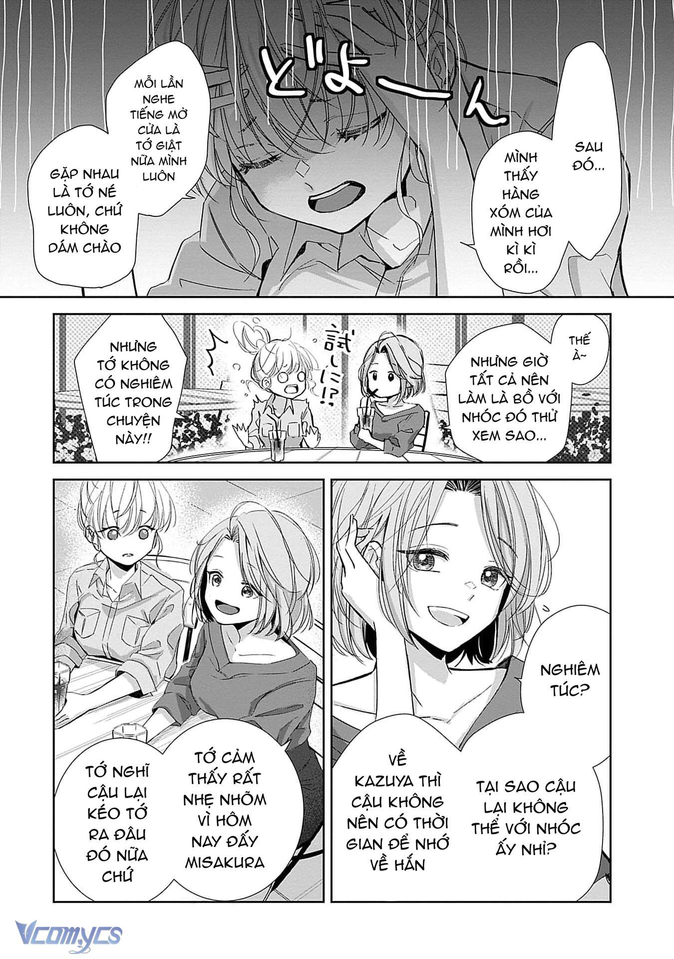 [18+]Bị Em Trai Nhà Bên Dụ Dỗ Rồi!!! Chap 3 - Trang 2