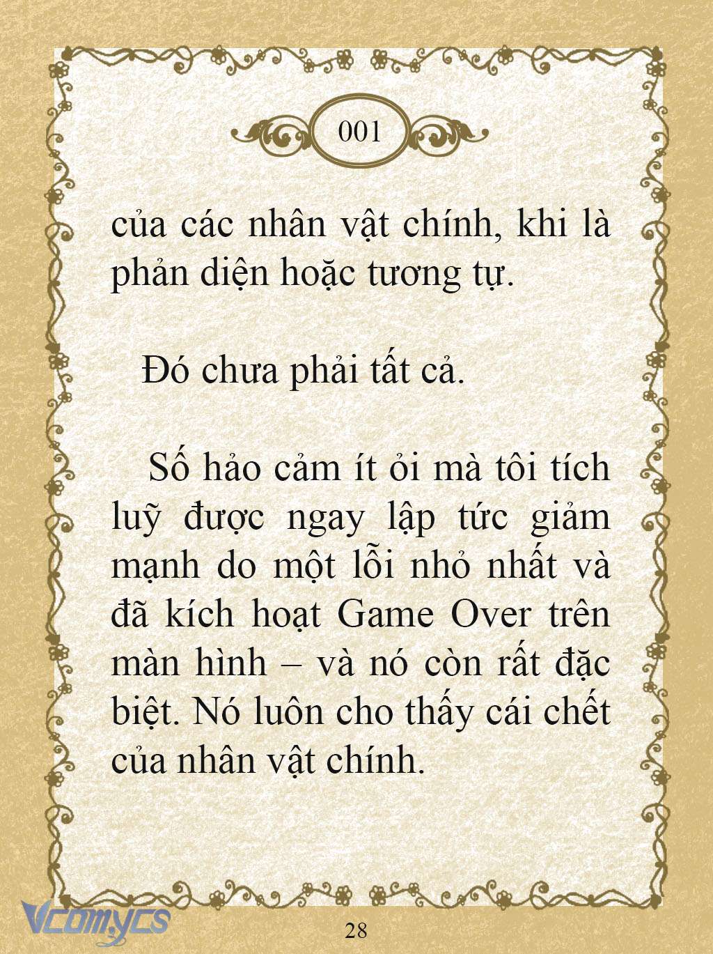 [Novel] Kẻ Phản Diện Được Định Phải Chết Chap 1 - Trang 2