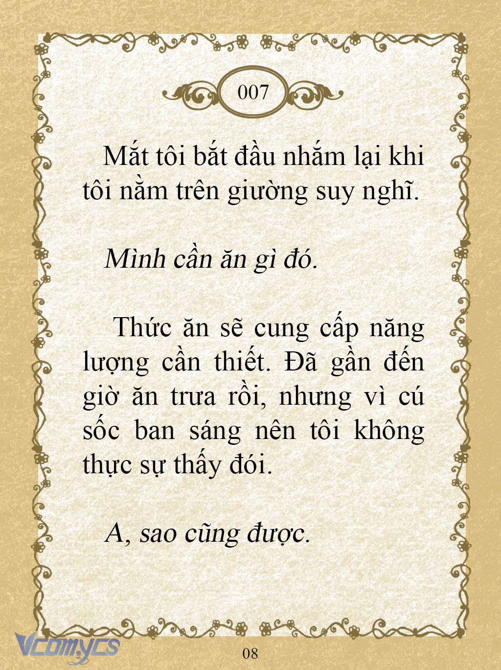 [Novel] Kẻ Phản Diện Được Định Phải Chết Chap 7 - Trang 2