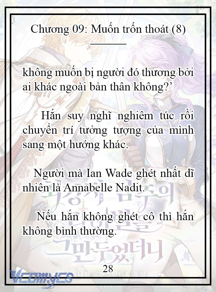[Novel] Tôi Không Còn Là Đối Thủ Của Nam Chính Chap 9 - Trang 2