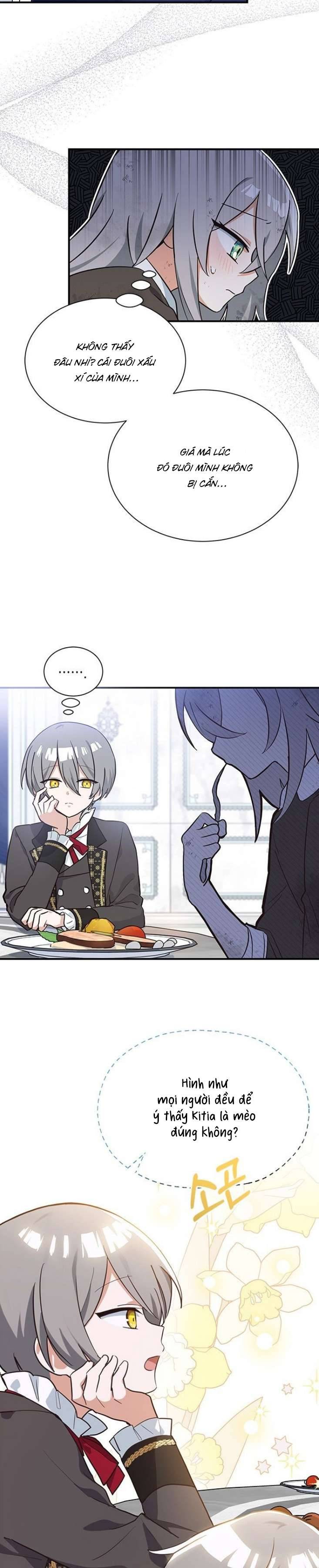 Mèo con được gia tộc sói nhận nuôi? Chapter 2 - Trang 3