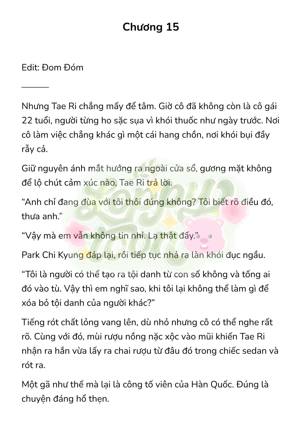 [Novel] Gửi Kẻ Xa Lạ Phản Bội Đạo Đức Chap 15 - Trang 2