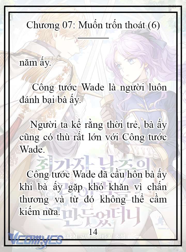 [Novel] Tôi Không Còn Là Đối Thủ Của Nam Chính Chap 7 - Trang 2