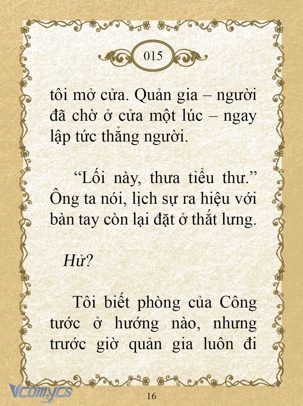 [Novel] Kẻ Phản Diện Được Định Phải Chết Chap 15 - Trang 2