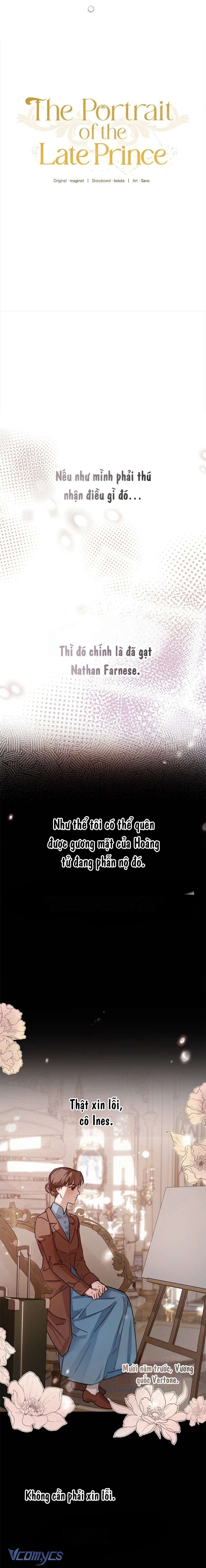 Chân dung của cố Hoàng tử Chap 3 - Trang 2